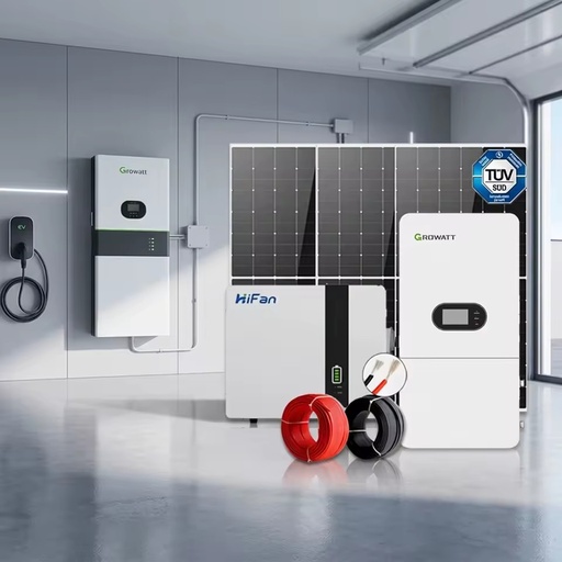 US Market Solar Energy System Growatt Inverter 8KW 10KW 16kWh HF LiFePO4 Battery TUV for for Solar Panels Home Use