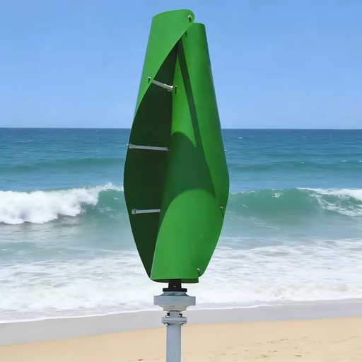 800W 12V 24V 48V Vertical Maglev Wind Turbine Generator Kit, Fiberglass Blades with High Efficiency MPPT Controller