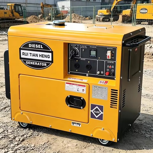 Super Silent Diesel Generator 5kVA to 20kVA Portable Single Three Phase Soundproof Power Genset with ATS for Home Use Farm CE