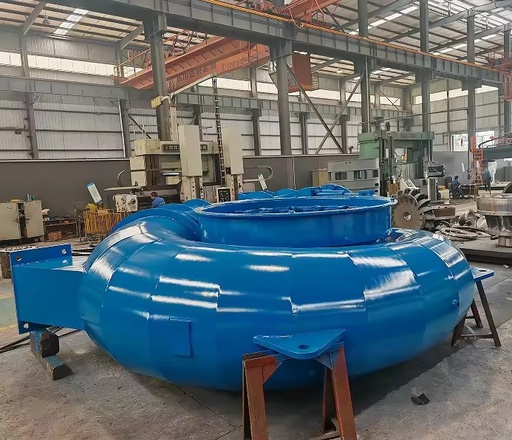 Micro Free Energy Generation Hydro Francis Spiral Casing Turbine Power Plant Design