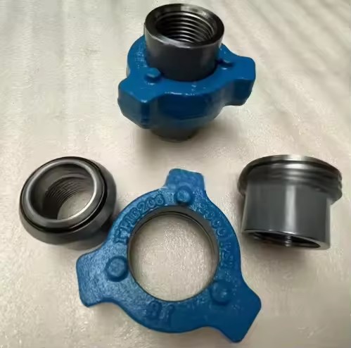 FMC WECO Forged Hammer Joint Fig1502 NPT External Thread Butt-Welded Petroleum Accessories Oil Field Equipment Customizable