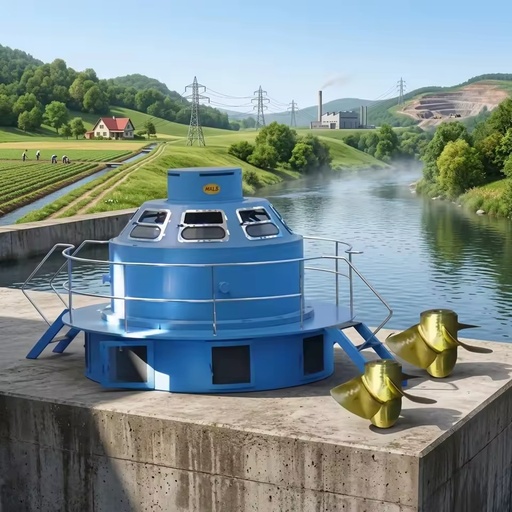 Micro Hydro Turbine 1 MW Hydroelectric Generator Kaplan Hydroelectric Generator Set