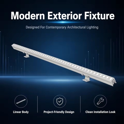 OEM ODM Outdoor LED Wall Washer Light 3W 6W 12W 14W IP67 Rating Aluminum Body for Commercial Buildings Hotel Municipal Lighting