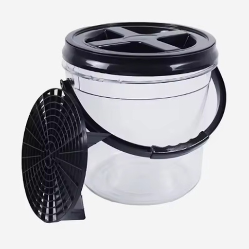 Transparent Bucket Heavy-Duty Handle Durable Car Wash Bucket