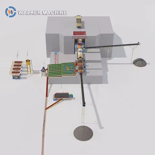 Complete Set Alluvial Gold Recovery Plant with Advanced Gravity Separation Process