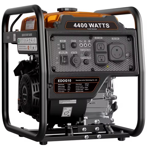 3400W Open Frame Inverter Generator 120V/230V 60Hz/50HZ Portable Gasoline Generator for Home Backup
