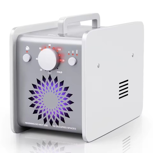 High Power 75W Portable Electrical Ozone Generator BG020 Model 45000mg/h for Outdoor Hotel & Car Fire Damage Smoke Smell Removal