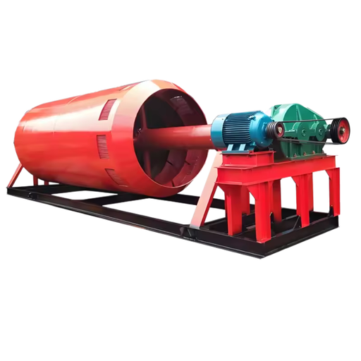 High Output Rotary Drum Stone Washing Machine with Gear 15kw Motor 40-150t/h Capacity for Construction Waste