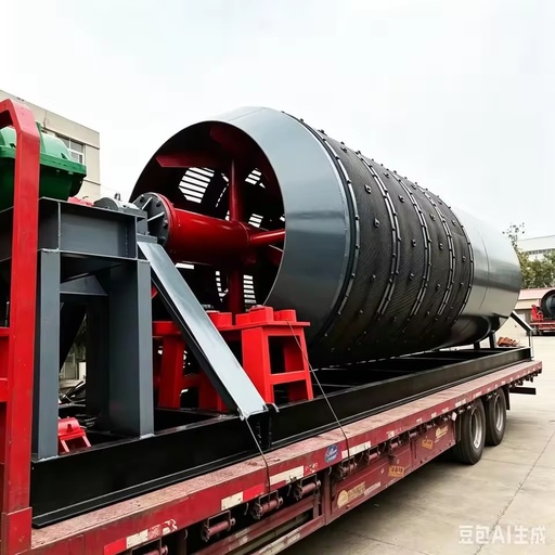 High Quality Gear-Driven Drum Stone Washing Machine Wheel Sand Washer AC Motor 40-150t/h Capacity for Mining Railway
