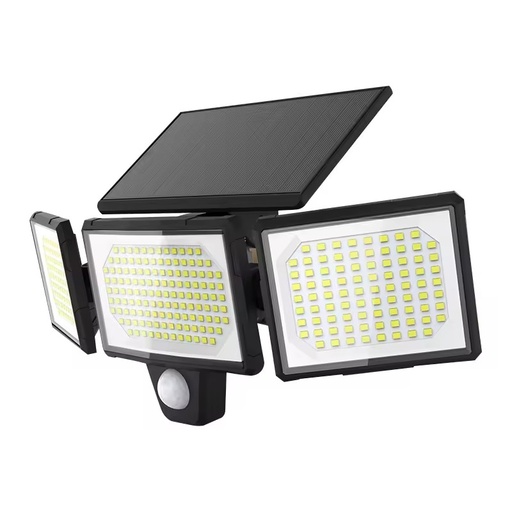 IP65 Waterproof New Generation 6000K Daylight LED Solar Outdoor Wall Light Long Strip Body Sensor for House Deck Fence Garden