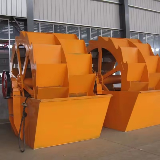 XSD3620 Wheel Type Bucket Sand Washing Machine 80-150t/h Capacity 18.5kw Motor for Artificial River Sand Equipment