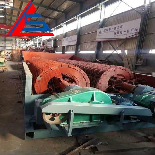 Large Capacity Spiral Gearbox Sand Washer for Construction and Ore Mining with Low Water Consumption