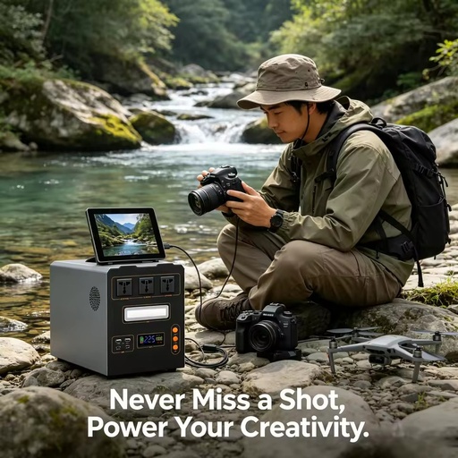 Dual Charging 3000Wh PortablePowerStation 1500W Solar Generator LiFePO4 3500 Cycles Solar + AC 1200W Input for Off-grid Survival