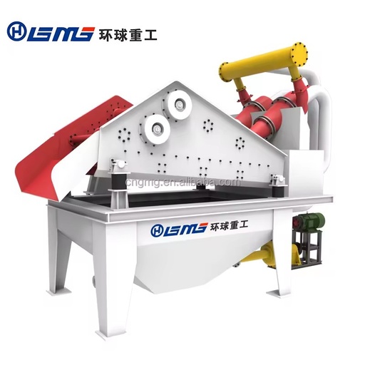 High-effciency Fine Sand Recovery Work Station With Hydrocyclone and Wheel Sand Washer for Fine Sand Recycling