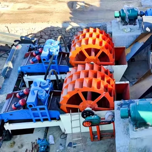 Factory Price XS2308 Wheel Type Sand Washer 15-40 Tph 4 kW Used for Ore Beneficiation Sand Washing