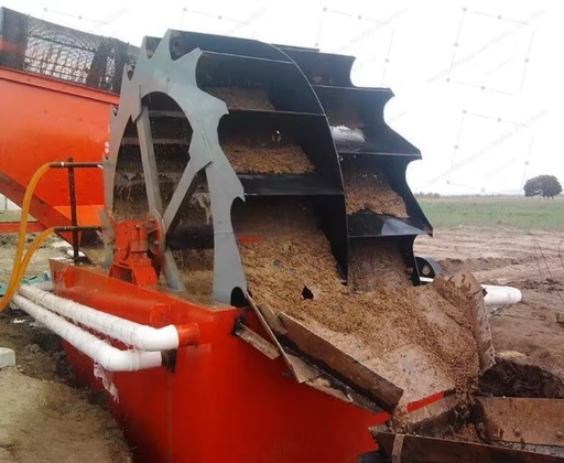 HenanMingyuan High Output AC Motor Gear Sand Washing Machine for Sand Washing Plant