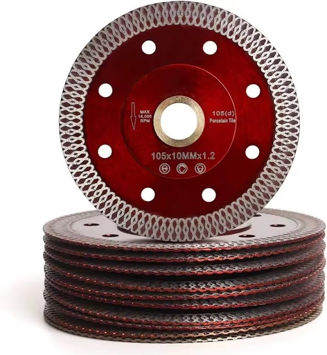 Hot-Selling 105/110/115/125/180/230mm Diamond Turbo Blade Cutting Disc for Tile Porcelain Ceramic Diamond Disc Diamond Cut