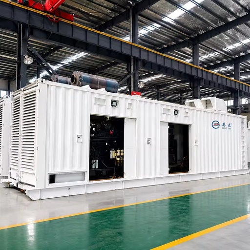 Container Type 1500KW Diesel Generator Easy Transportation Stable Power for Mining Hospital Data Center Construction Commercial