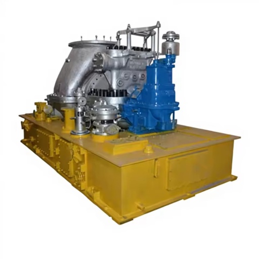 Condensing Steam Turbine with Generator for Industrial Waste Heat and Differential Pressure Recovery