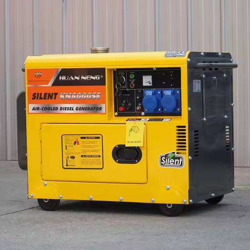 Silent Diesel Generator KN8000SE Electric Start Small Household Single/Three-Phase 5/8/10kW 220V/380V Generating Set