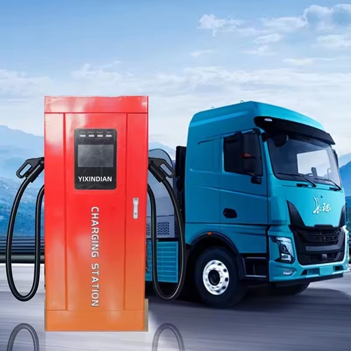 Solar New DC Fast EV Charging Station 40-480kW Dual Gun IP56/IK08 Commercial Charging for Cars Trucks & Mining Trucks
