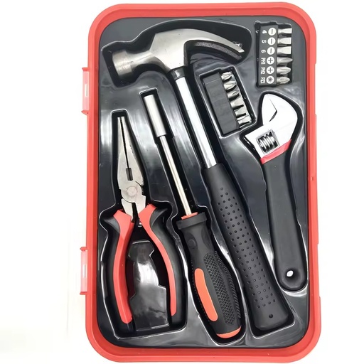 Multi-purpose combination tool set for home repair of hardware tools