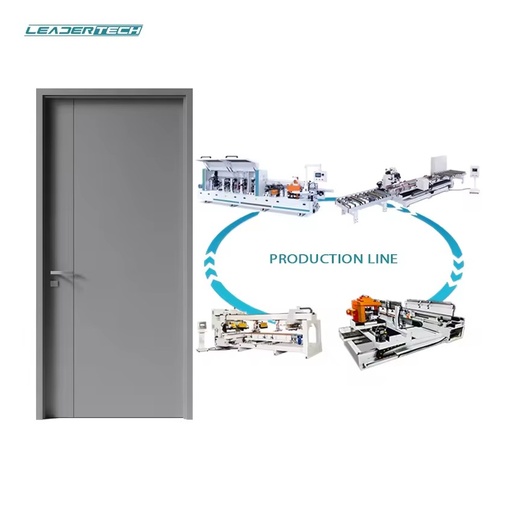 Professional Woodworking Factory Customizable Automatic Steel Door Production Line Wood Door Production Line