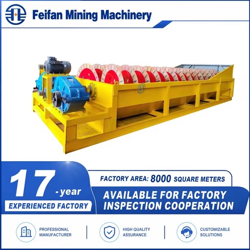 OEM Precise Classification Twin Screw Iron Ore Rinsing Machinery Advanced Automatic Control Spiral Sand Washing Machine