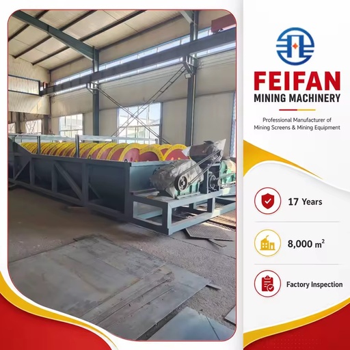 OEM Heavy Duty Single Shaft Quarry Stone Ore Processing Dewatering Equipment Industrial Easy Service Spiral Sand Washer