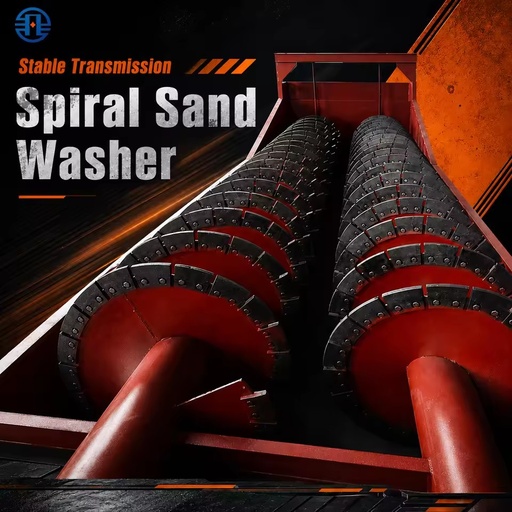 OEM Turnkey Solution Dual Screw Aggregate Processing Equipment Professional Industrial Production Spiral Sand Washer