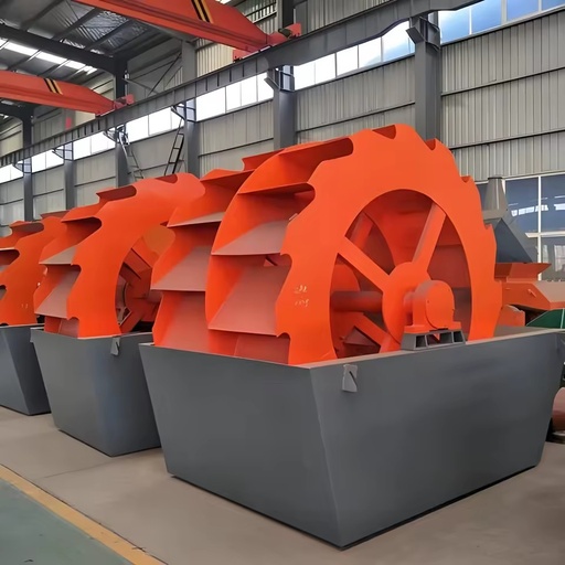 Wheel Sand Washer Wheel Type Sand Washing Machine for River Pebble Quartz Sand for Artificial Sand Aggregate Processing Yard