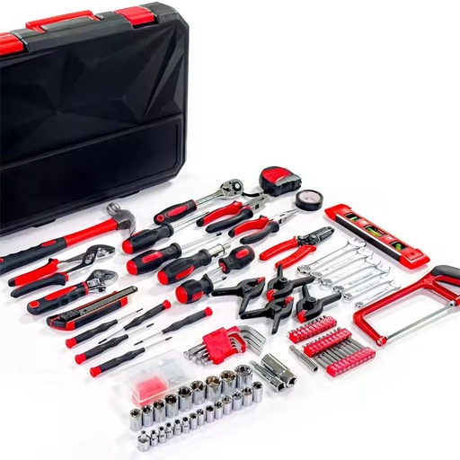 Wholesale 168 Pcs Professional Tool Sets Durable Universal Carbon Steel Hand Toolbox OEM Customized Household Hardware Kits