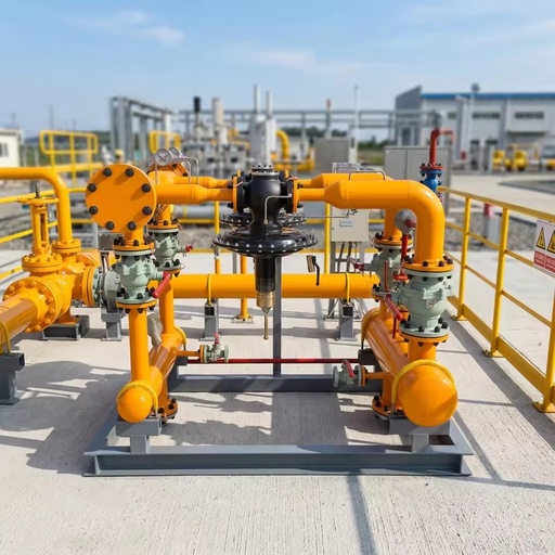 Heavy Duty Natural Gas Pressure Reducing Station for Generator Set Turbine Gas Supply Industrial Fuel Part