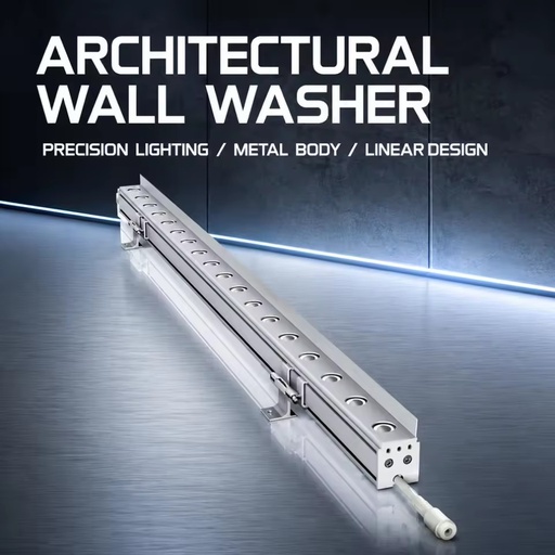 Facade Building Linear Light Wall Washers IP65 Aluminum RGB LED Light Strip for Exterior Exhibition Display Lighting