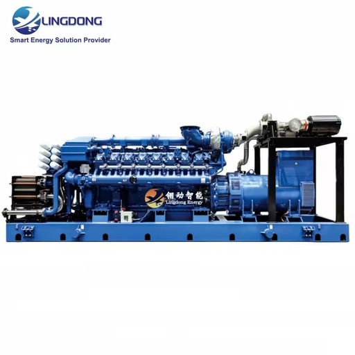 Yuchai Large 2000kW Natural Gas Generator Set 2MW 2500kVA Generator Parts & Accessories Low Maintenance Cost for Oil Gas Field