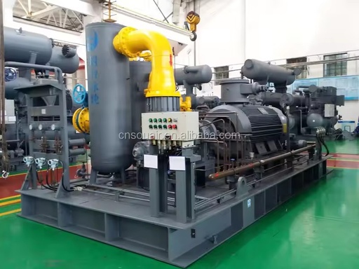 CNG Compressor Natural Gas/ Coal Bed Methane/Biogas Gas Screw Compressor Screw Type 2bar 5bar 7bar 20bar 40bar Outlet Pressure