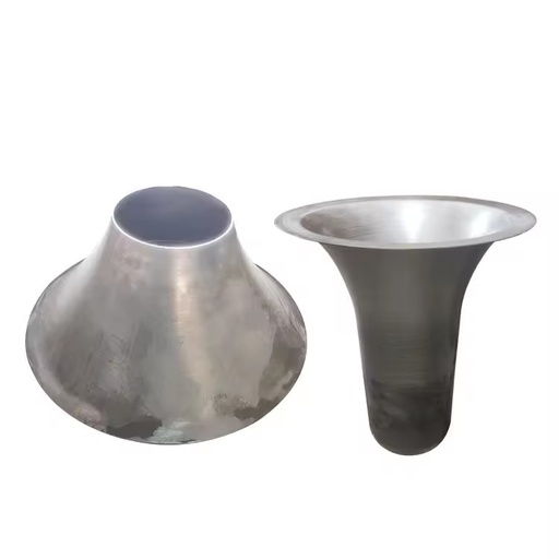 Wholesale Price Customized Carbon Steel Hollow Cone Sheet Metal Processing Services for Rolled Parts Metal Spinning YaXin Brand