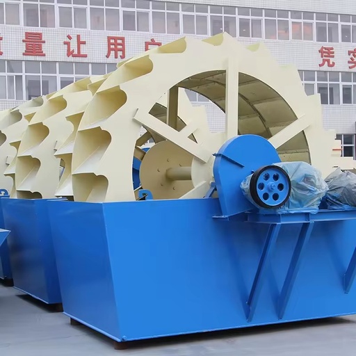 Single Wheel Recycling Sand Washer Machine Fine Silica Sand 15-260t/h Capacity AC 380V 50Hz Motor ISO CE Certified High