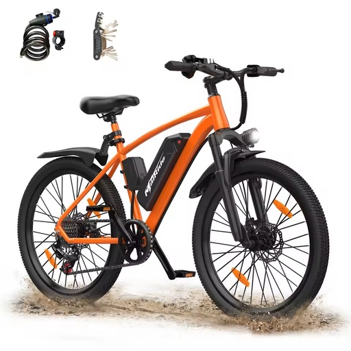 Unibike EU Stock Wholesale 7 Speed Electric Mountain Bike Bicycles Commuting Bike Free Shipping Bikecycle Electric