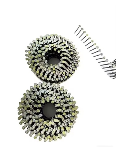 High Strength Galvanized Coil Framing Nails for Pneumatic Nail Gun Construction Work