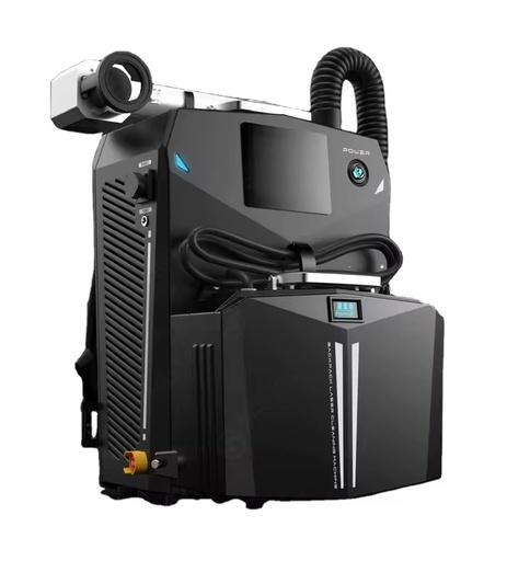 JPT Backpack Pulse Laser Cleaner Machine for Metal Wood Paint Rust & Stone Removal Condition New and Battery Operated