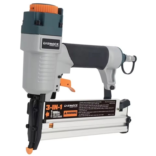Lightweight 1.3KG 3in1 Pneumatic Nailer Stapler 16/18Ga Air Nail Gun T/F Nails 440K Staple Electric Air Nail Gun for Woodworking