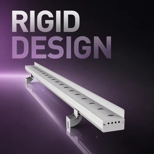 Building Outdoor Landscape Lighting Waterproof IP65 24V RGB DMX512 18W Led Wall Washer Aluminum Linear Light Bar