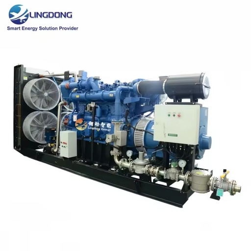 Super Silent 500kW Biogas Generator Set Soundless 625kVA Canopy Genset Remote Control Auto Start Stop YC6C935N-D30 for Pig Farm