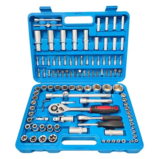 Premium Quality Tools & Hardware 108 Pieces Household Hand Tool Set Kit/ House Repairing Hand Tool Set (1/4", 3/8" & 1/2")
