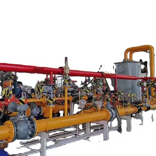 CNG Reducer Skid CNG Decompression Skid Gas Pressure Regulator for CNG Fuel Station
