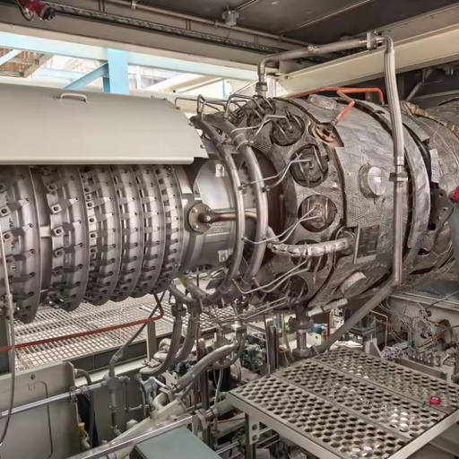 Used Solar TITAN 130 Gas Turbine Used Power Plant Equipped PLC Gearbox for Oilfield Power & Gas Pipeline Compression