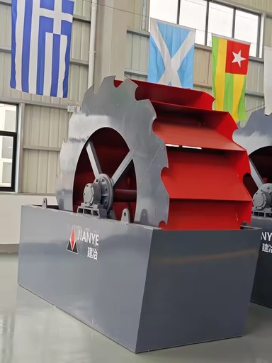 Wheel Sand Washer Sand Washing Machine Aggregate Washing Equipment for Sand Washing Plant and Silica Sand Cleaning