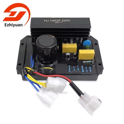 HJ.10K2P-220V Hj.10k2p 220v Diesel Generator Avr Three-phase 8 Wires 10kw/15kw Gas Genset Automatic Voltage Generator Parts