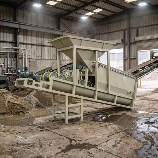 Professional Integrated Sand Screening and Washing Plant with Spiral Sand Washer and Rotary Trommel Screen for Gold Mining